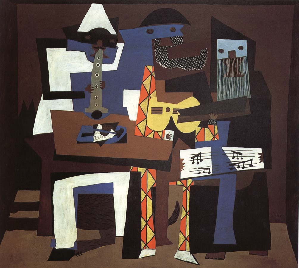 Three musicians